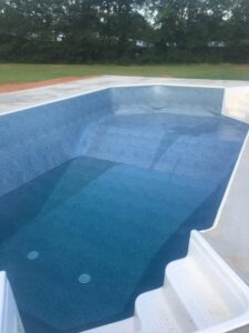 a custom vinyl pool from Kirk's Pool and Hearth